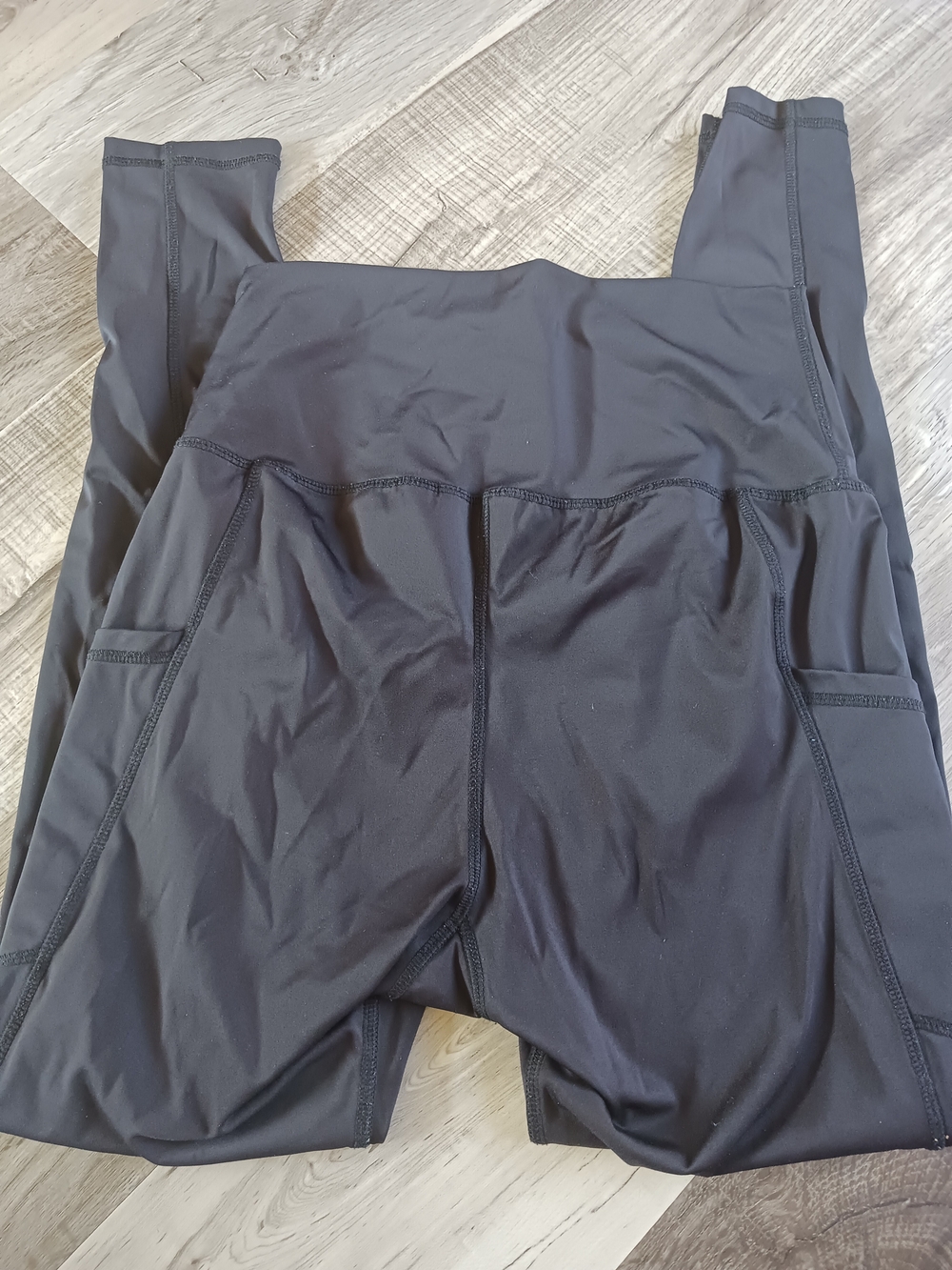Latched Mama Black Maternity Leggings - Picture 5 of 5